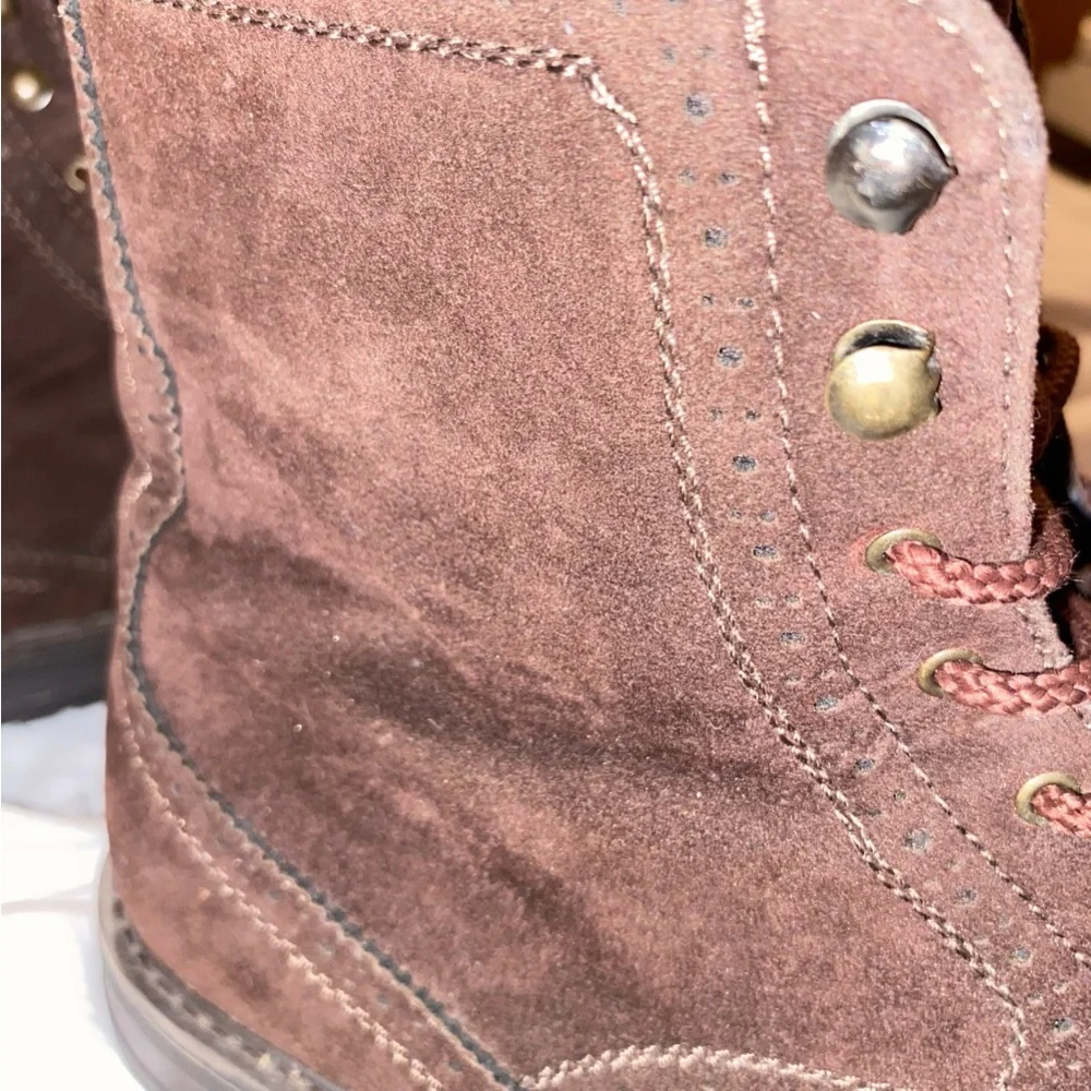 Braveman -Andretti Boots in a size 11, Color: Brown , SUEDE - Picture 6 of 12